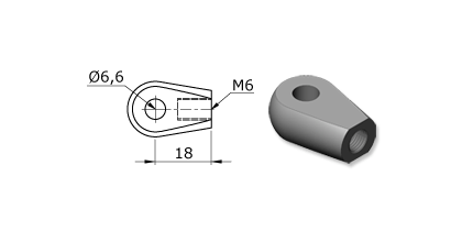 Technical drawing - EF-E006Z